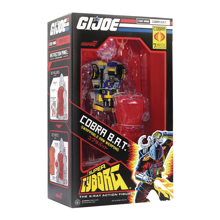 Super7 G.I. Joe Figure - Cobra B.A.T. - Sure Thing Toys