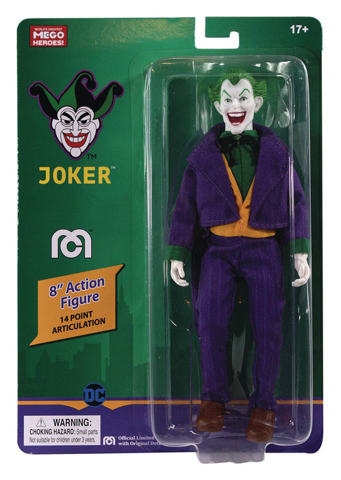 Mego DC Comics - Joker 8-inch Action Figure - Sure Thing Toys