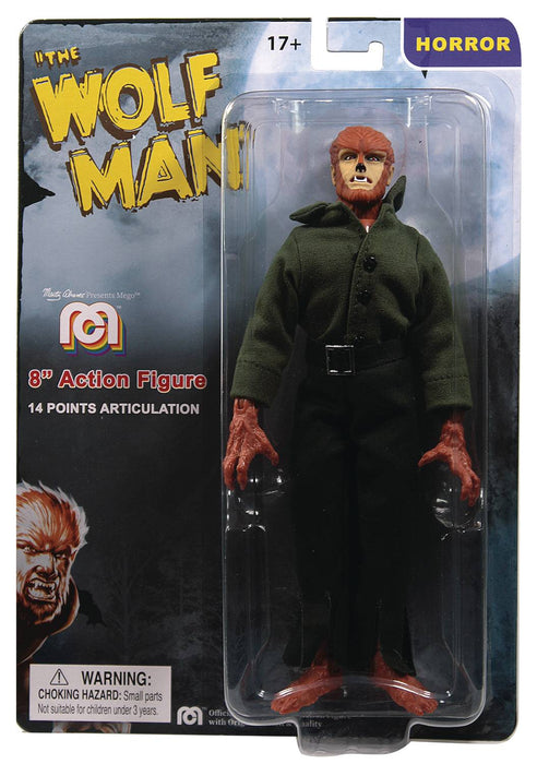 Mego Horror - The Wolfman 8-inch Action Figure - Sure Thing Toys