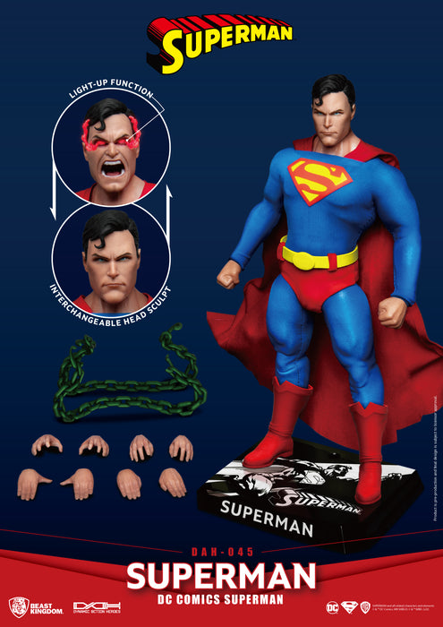 Beast Kingdom Dynamic 8ction Heroes: DAH-045 - Superman - Sure Thing Toys
