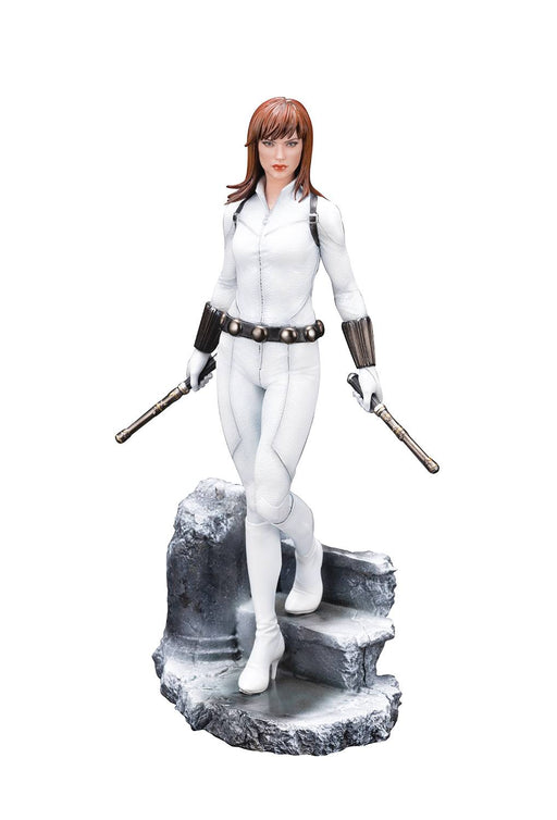 Kotobukiya Marvel - Black Widow White Costume ArtFX Statue - Sure Thing Toys