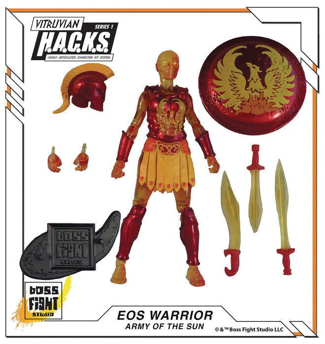 Boss Fight Studios Vitruvian Hacks - Eos Warrior Action Figure - Sure Thing Toys