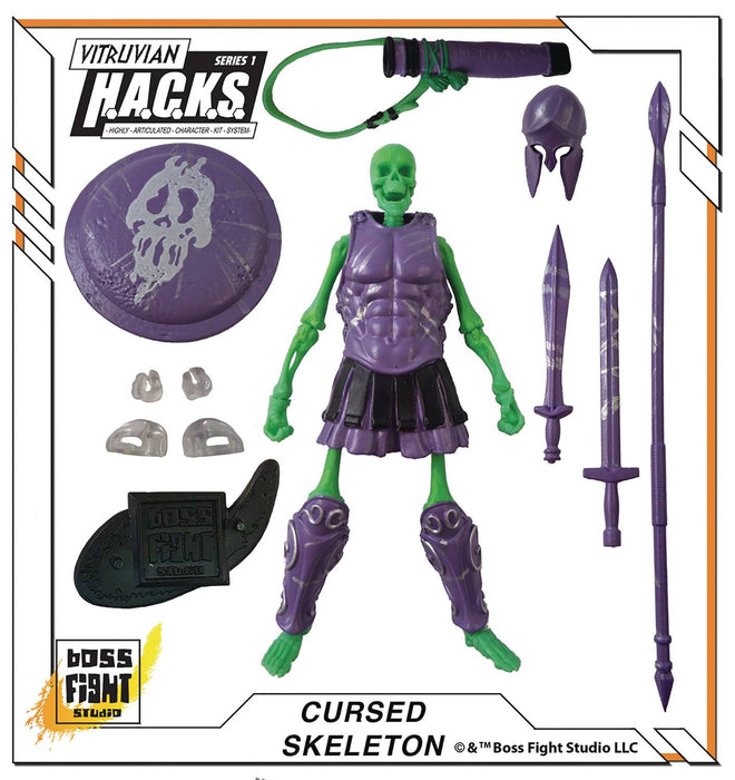 Boss Fight Studios Vitruvian Hacks - Cursed Skeleton Action Figure - Sure Thing Toys