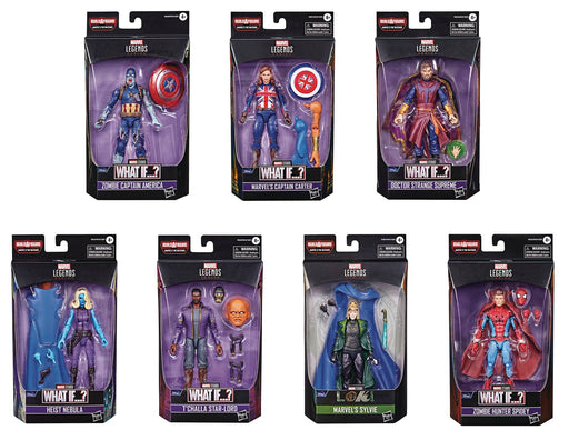 Hasbro Marvel Legends Disney+: What If...? Wave 2 The Watcher Build-a-Figure Collection (Set of 7) - Sure Thing Toys