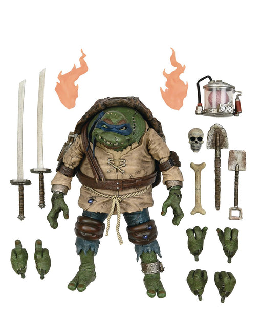 NECA TMNT X Universal Monsters 7-in Action Figure - Hunchback Leonardo - Sure Thing Toys