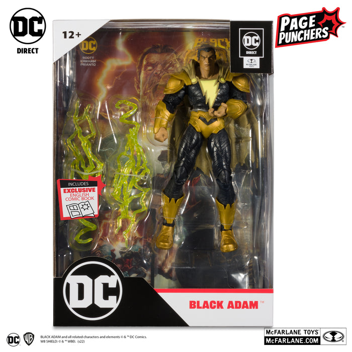 McFarlane Toys Page Punchers Wave 1 - Black Adam Action Figure - Sure Thing Toys