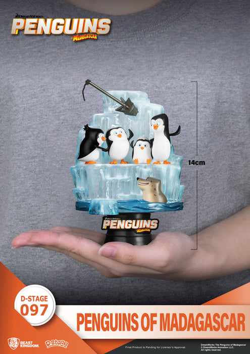 Beast Kingdom D-Stage Madagascar: DS-097 Penguins of Madagascar Statue - Sure Thing Toys