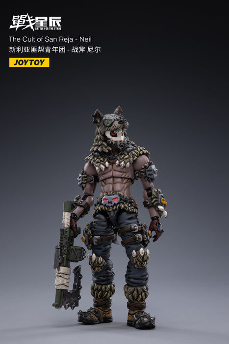 Joy Toy Battle for the Stars: The Cult of San Reja - Neil 1/18 Scale Action Figure - Sure Thing Toys