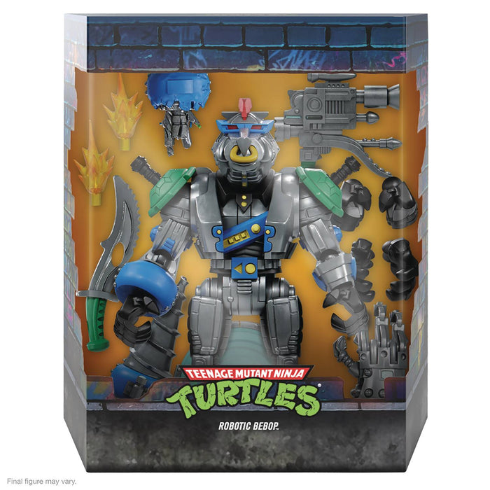 Super7 Teenage Mutant Ninja Turtles Wave 7 Ultimates 7-inch Action Figure - Robot Bebop - Sure Thing Toys