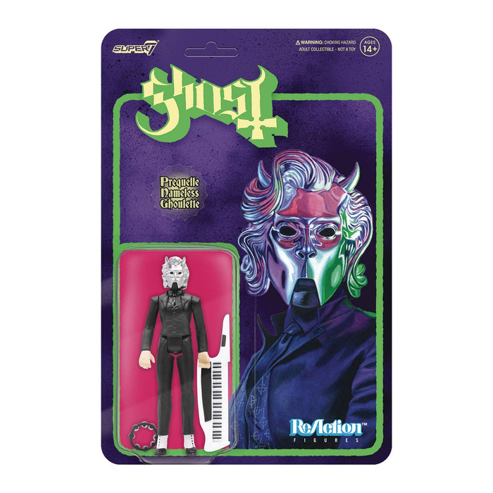 Super 7 Reaction 3.75" Action Figure: Ghost - Ghoulette Prequelle Guitar - Sure Thing Toys