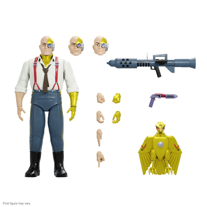 Super7 Ultimates 7-inch Series Silver Hawks Action Figure Wave 3 - Commander Stargazer - Sure Thing Toys