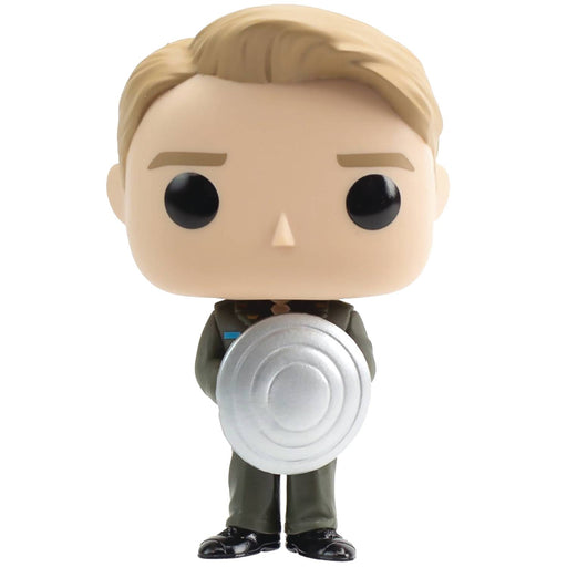 Funko Pop! Marvel: Captain America The First Avenger - Captain America (with Prototype Shield) - Sure Thing Toys