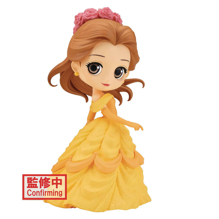 Banpresto Disney: Beauty and the Beast- Belle Flower Style (Ver. B) Q-Posket PVC Figure - Sure Thing Toys