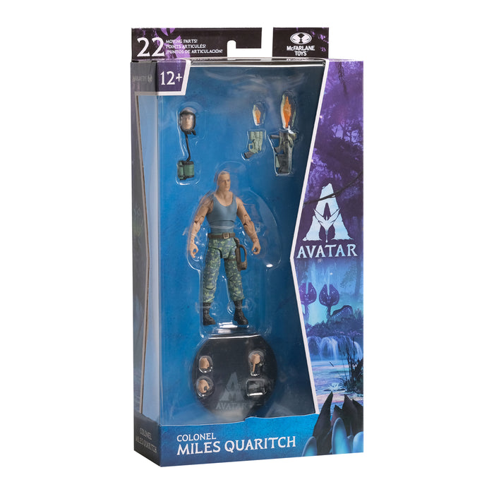 McFarlane Disney: Avatar Wave 1 - Miles Quaritch 7-inch Action Figure - Sure Thing Toys