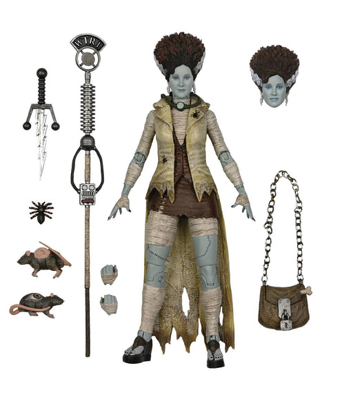 NECA TMNT X Universal Monsters 7-in Action Figure - April Bride of Frankenstein - Sure Thing Toys