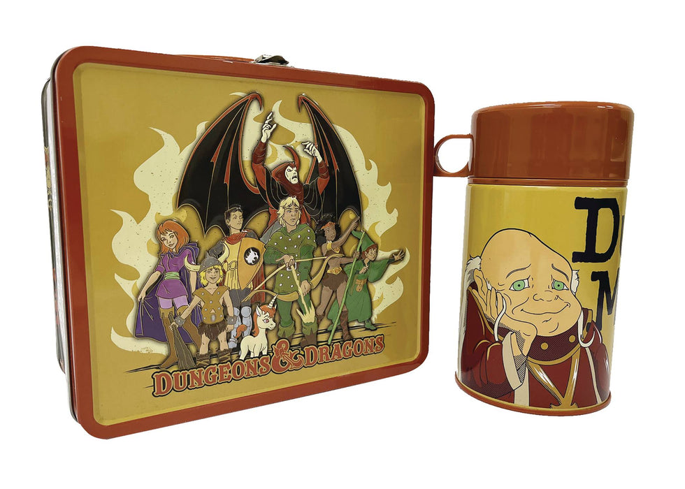 Surreal Entertainment Dungeons & Dragons - Dungeons & Dragons Animated Series Lunchbox With Thermos - Sure Thing Toys
