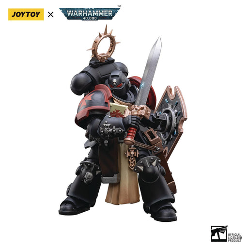 Joy Toy  Warhammer 40k - Black Templar Bladeguard Veteran 1/18 Scale Action Figure - Sure Thing Toys