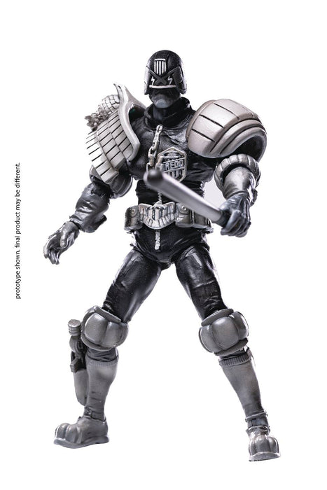 Hiya Toys 2000 A.D. Comics - Judge Dredd (Black & White) PX 1/18 Scale Action Figure - Sure Thing Toys