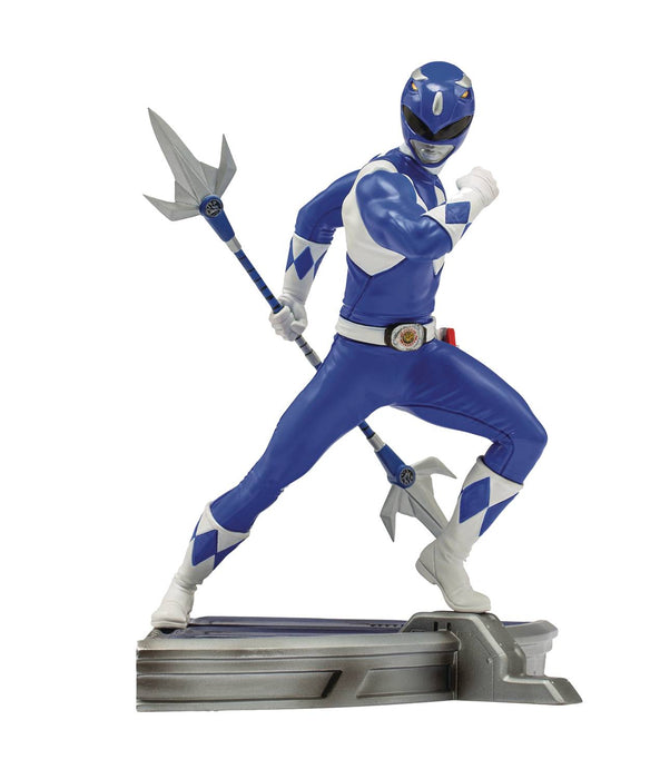 Iron Studios Art Scale Deluxe: Mighty Morphin Power Rangers - Blue Ranger 1/10 Statue - Sure Thing Toys