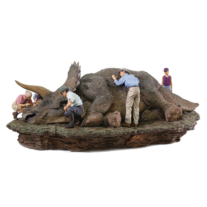 Iron Studios Art Scale Deluxe: Jurassic Park - Triceratops 1/10 Statue - Sure Thing Toys