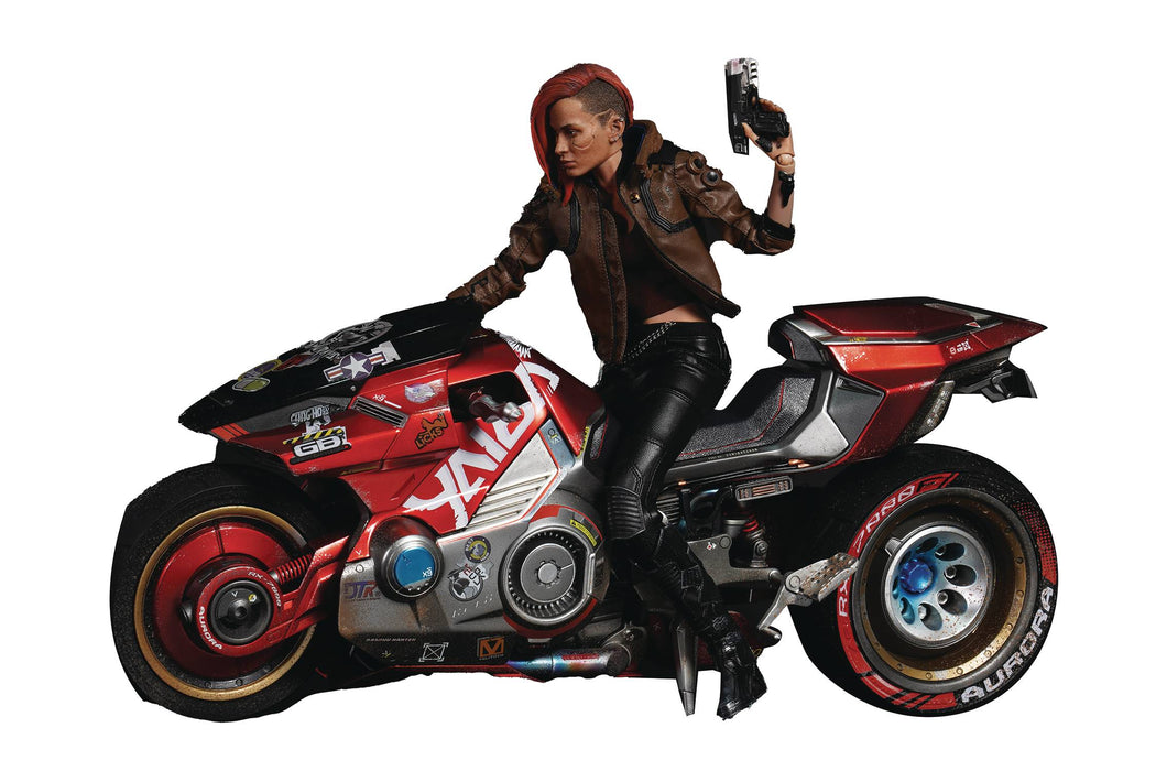 Pure Arts Cyberpunk 2077 - V Female & Bike 1/6 Scale Action Figure - Sure Thing Toys