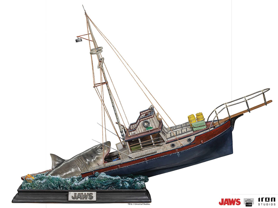 Iron Studios Demi Scale: Jaws - Orca 1/10 Statue - Sure Thing Toys