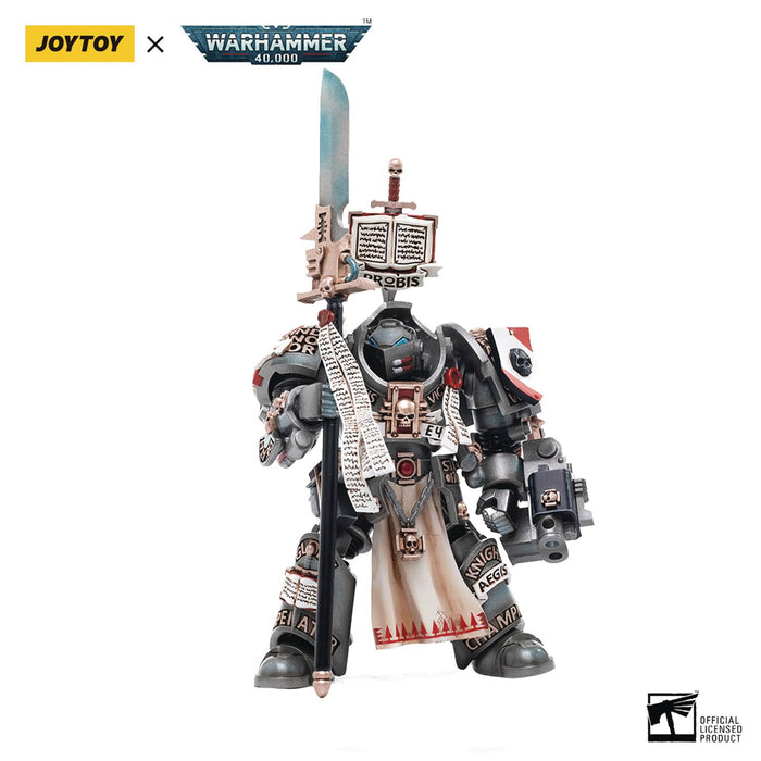 Joy Toy Warhammer 40k - Grey Knight Terminator Jaric Thule 1/18 Scale Action Figure - Sure Thing Toys