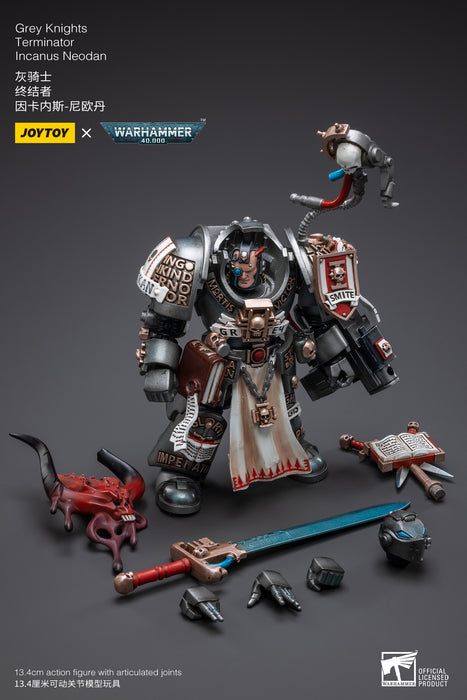Joy Toy Warhammer 40k - Grey Knight Terminator Incanus Neodan 1/18 Scale Action Figure - Sure Thing Toys