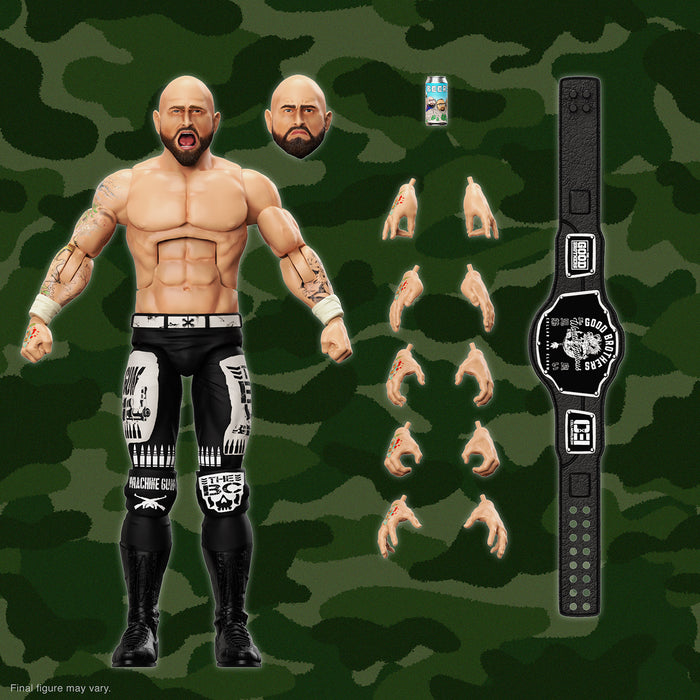 Super7 Ultimates 7-inch Series Impact Wrestling Wave 2- Good Brothers  Karl Anderson - Sure Thing Toys