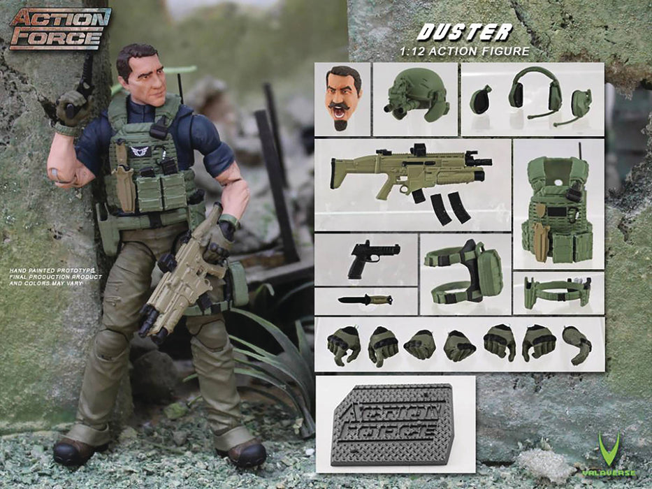 Valverse Action Force Series 2 Duster 1/12 Scale Action Figure - Sure Thing Toys