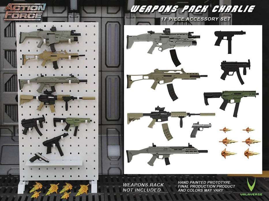 Valverse Action Force Series 2 Weapons Pack Charlie 1/12 Scale Action Figure - Sure Thing Toys