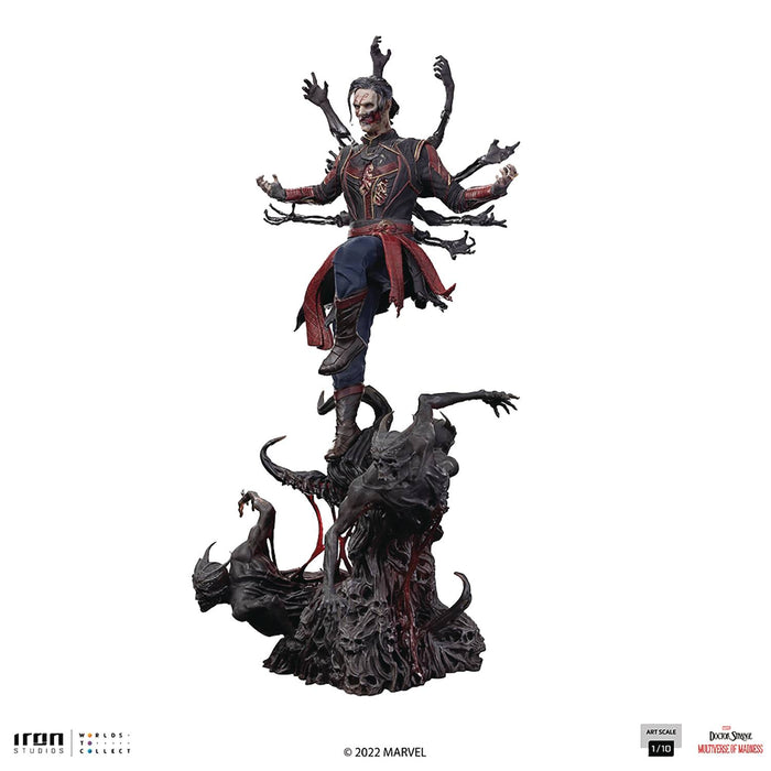 Iron Studios Art Scale: Dr. Strange Multiverse Of Madness - Dead Defender Strange 1/10 Statue - Sure Thing Toys