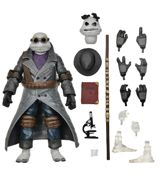 NECA TMNT X Universal Monsters 7-in Action Figure - Donatello Invisible Man - Sure Thing Toys