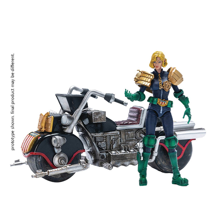 Hiya Toys 2000 A.D. Comics - Judge Anderson & Lawmaster PX 1/18 Scale Action Figure - Sure Thing Toys