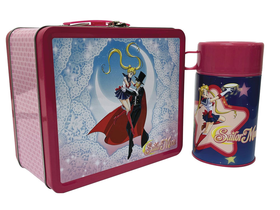 Surreal Entertainment Sailor Moon - Tuxedo Mask and Sailor Moon Lunchbox With Thermos - Sure Thing Toys