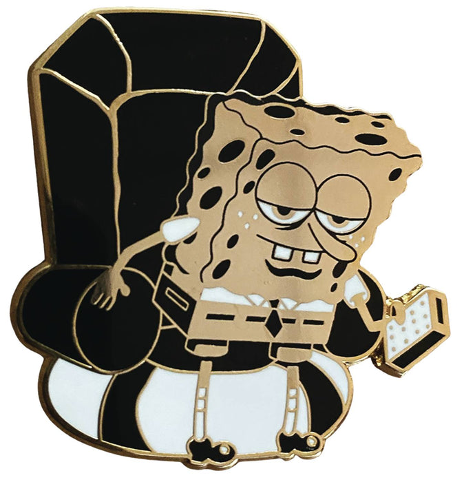 Zen Monkey Studios Spongebob Squarepants - Spongebob Heading Out 10th Anniversary Pin - Sure Thing Toys