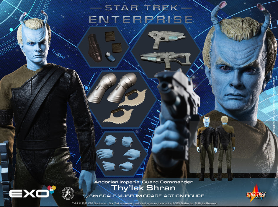 EXO-6 Star Trek: Enterprise - Thylek Shran 1/6 Scale Figure - Sure Thing Toys