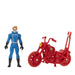 Hasbro Marvel Legends Retro Action Figure - Ghost Rider With Cycle - Sure Thing Toys