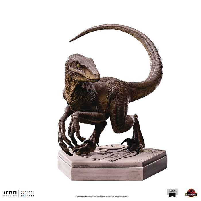 Iron Studios Art Scale: Jurassic Park - Velociraptor 1/10 Statue - Sure Thing Toys