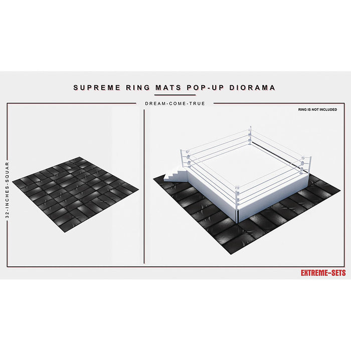 Extreme Sets - Supreme Ring Mats Pop Up 1/12 Diorama - Sure Thing Toys