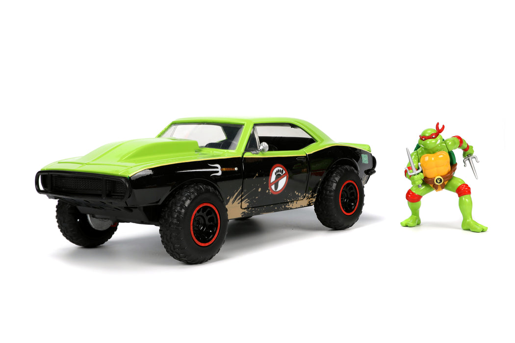 Jada Toys Hollywood Rides: TMNT - Raphael 1967 Chevy Camaro 1/24 Vehicle - Sure Thing Toys