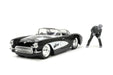 Jada Toys Hollywood Rides - Wolfman 1957 Chevy Corvette 1/24 Vehicle - Sure Thing Toys