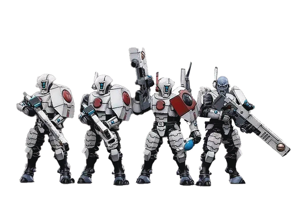 Joy Toy  Warhammer 40k - Tau Empire Fire Warrior Set 1/18 Scale Action Figures - Sure Thing Toys