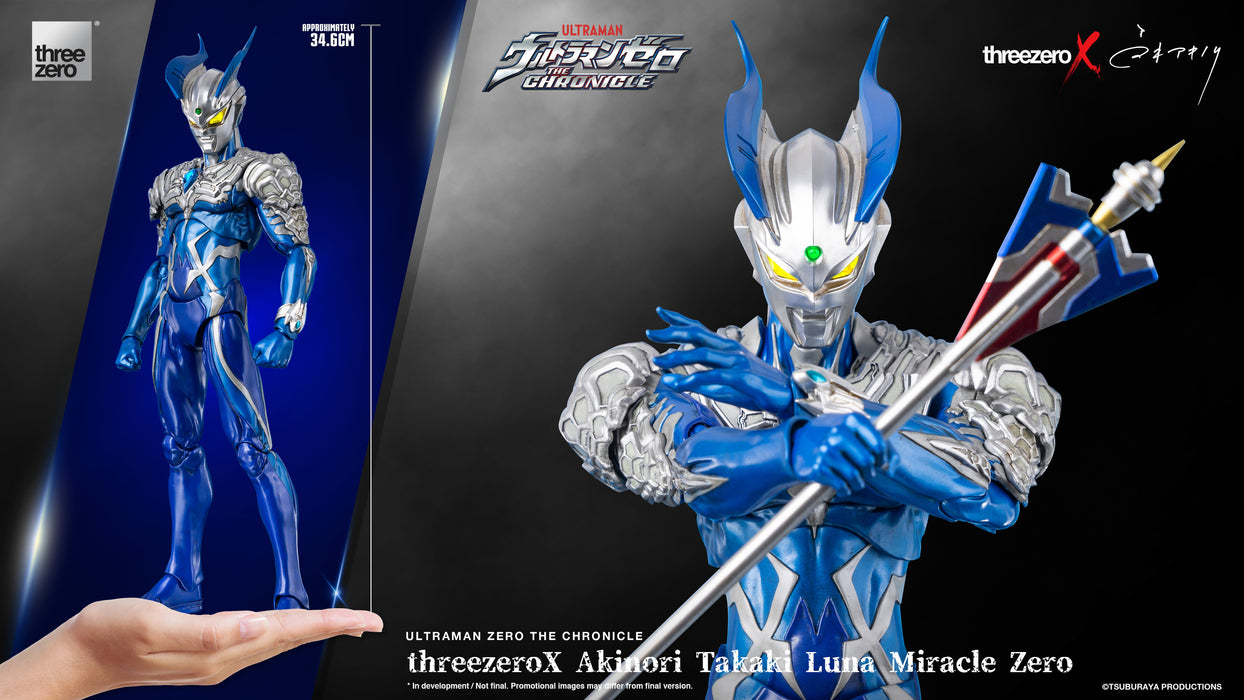 ThreeZero Ultraman Zero - Akinori Takaki Miracle Luna 1/6 Scale Action Figure - Sure Thing Toys