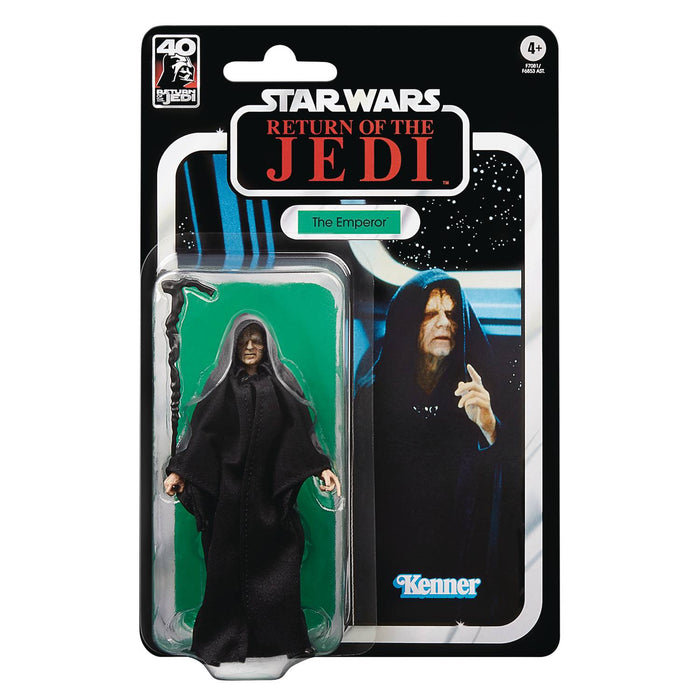 Star Wars Black Series 40th Anniversary 6-Inch Emperor (Ep. VI) Action Figure - Sure Thing Toys