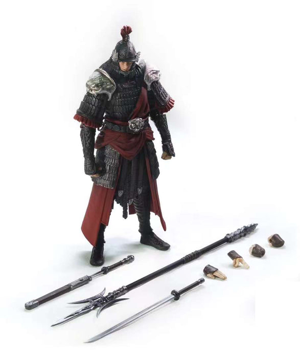 Dodowo Dawn Of Kingdoms - Chinese Swordsmen Silver 1/12 Action Figure - Sure Thing Toys