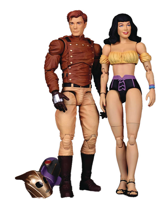 Executive Replicas Rocketeer & Betty 1/12 Scale Figure Set - Sure Thing Toys