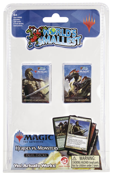 Super Impulse World's Smallest - Magic: The Gathering Duel Decks (Heroes v. Monsters) - Sure Thing Toys