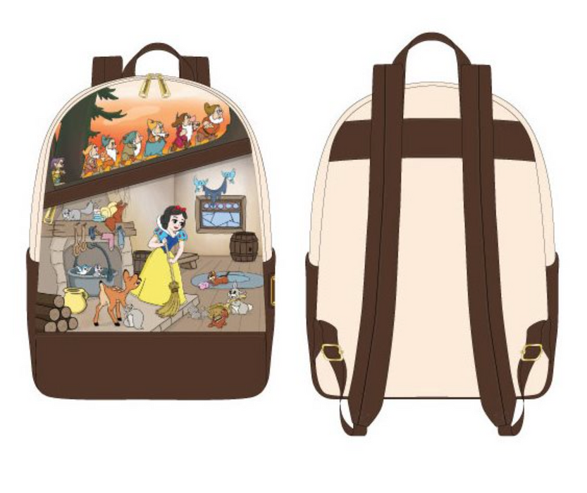 Loungefly Snow White - Multi-Scene Mini Backpack - Sure Thing Toys