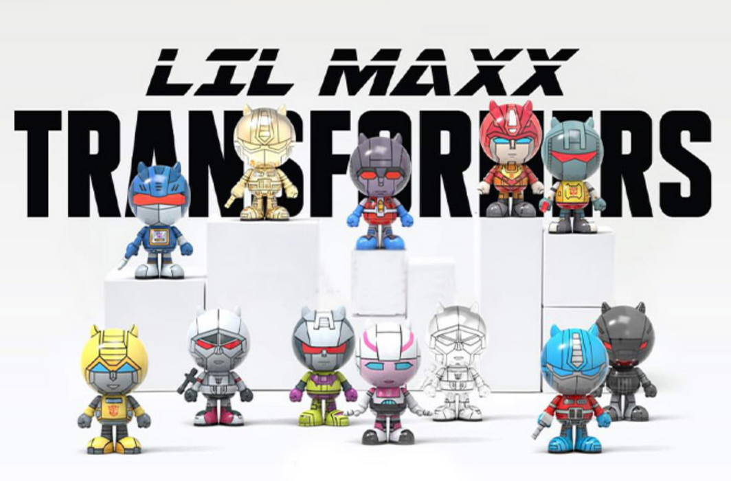Mighty Jaxx Lil Maxx Transformers Blind Box Display (Case of 12) - Sure Thing Toys